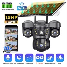 15MP Wireless 3 Lens Outdoor