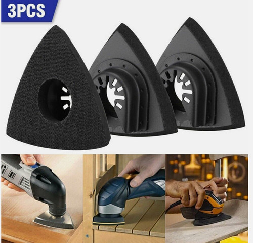 Triangular sanding pad - 3x,