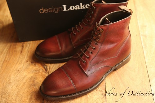 Loake design hirst burgundy - hirst,