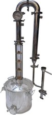 2" Tri Clamp, 4 Copper Plates