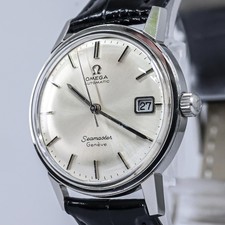 *NEAR MINT* Vintage 1967 OMEGA Seamaster Geneve Cal.565 Automatic Date 34mm Mens