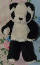Vintage RUSS BERRIE Panda Plush Soft Toy Small Approx 5" Seated