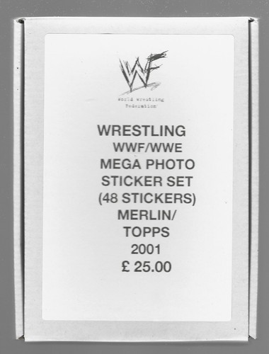 Vintage merlin topps 2001 wwf - 2001,