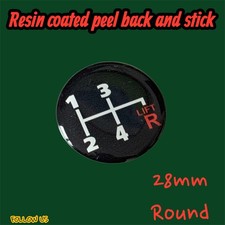 28mm Gear Knob Shift Pattern