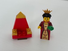 LEGO Castle Kingdoms Minifigure - Queen With Black Hair CAS469