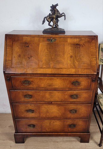 Edwardian writing bureau desk - edwardian,