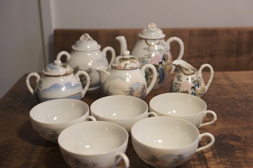 Vintage japanese porcelain tea - vintage,