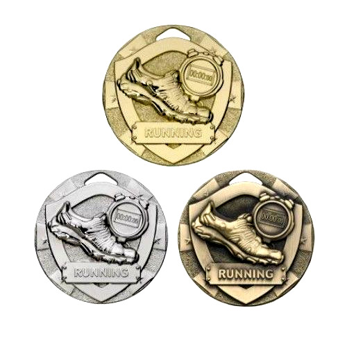 Running medal 10k marathon - running,