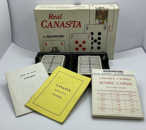 Vintage canasta game complete - game,