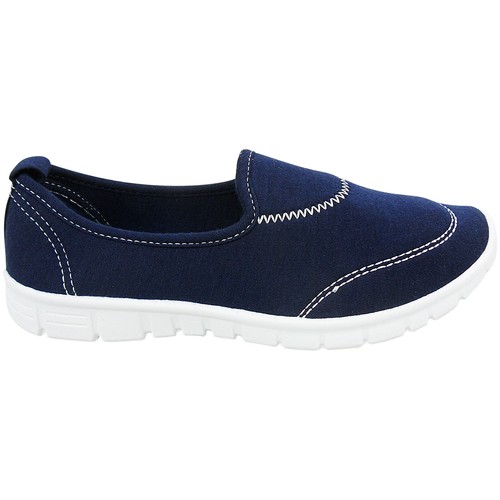 Womens ladies low wedge - womens, slip