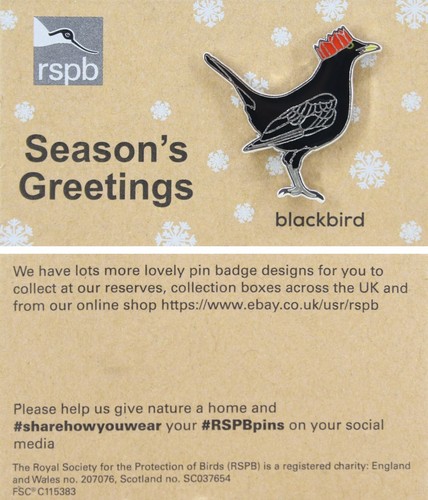 Rspb pin badge special - pin,