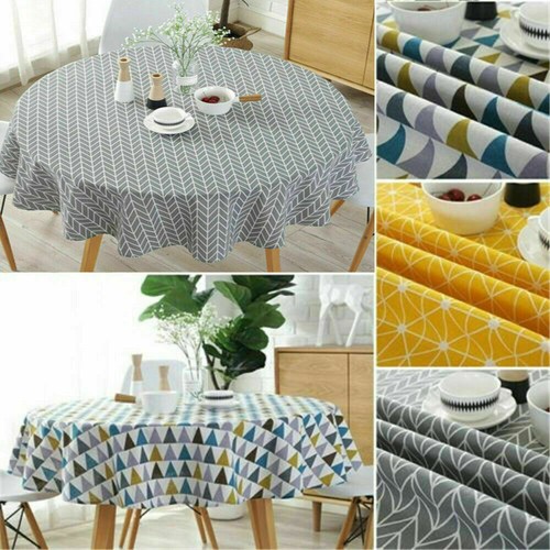 Round table cloths - table,