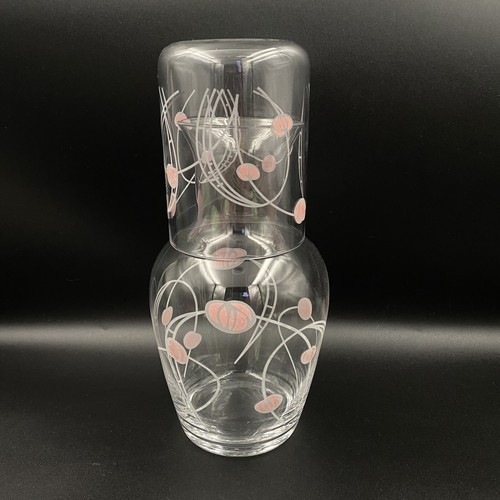 Bedside glass carafe - glass,