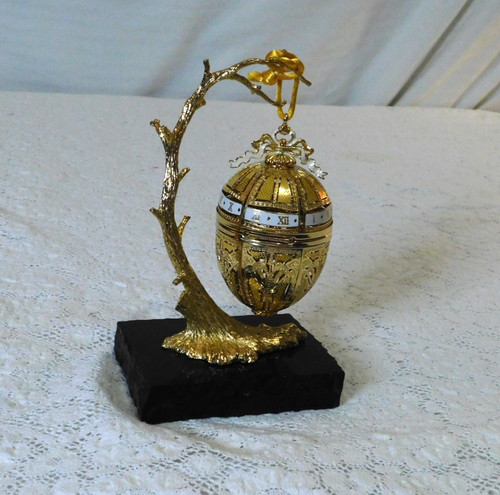Fabergé inspired gold egg - fabergé,
