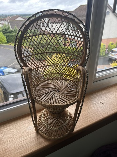 Vintage miniature wicker - vintage,