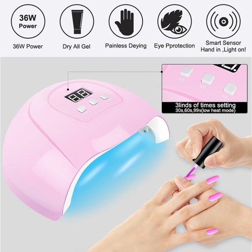 Professional nail gel - professional, kit