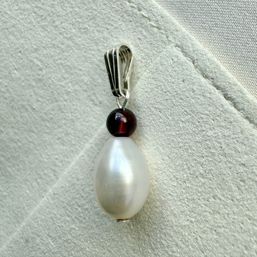 Freshwater pearl and - and, garnet