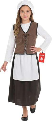 Tudor girl costume kids - girl, m-xl