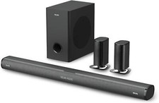 MAJORITY Bluetooth 5.1 Surround Sound System, 3D Dolby Audio Soundbar 300W