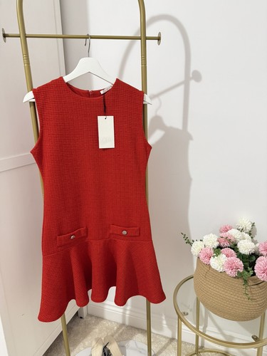 Zara red mini - red, dress