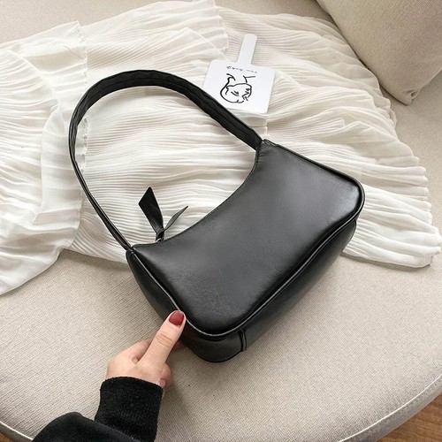 Women leather shoulder bag - leather,