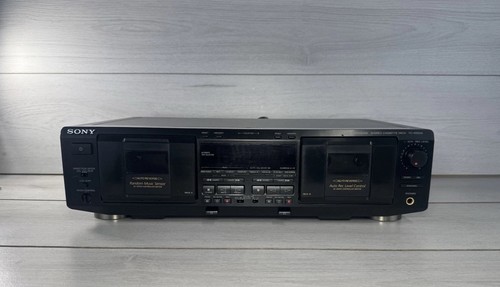 Sony we635 stereo double - tc-we635,