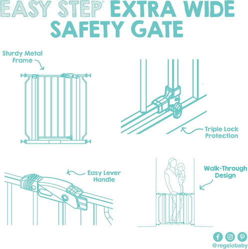 Extra wide safety baby - wide,
