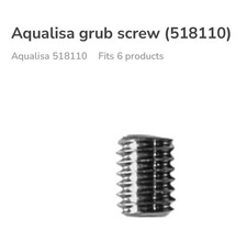Aqualisa 518110 grub screw
