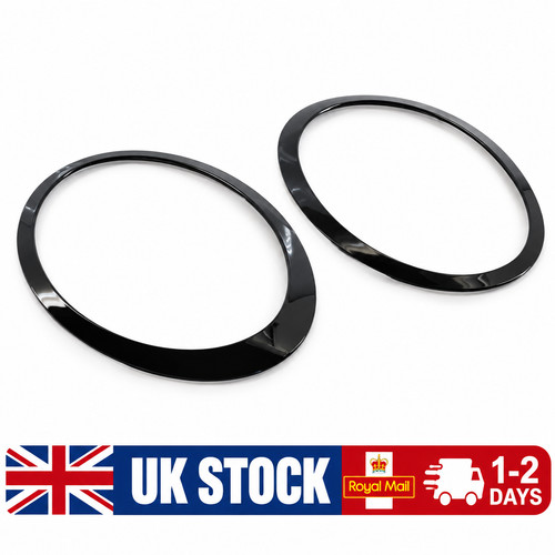 Headlight trim ring black - trim,