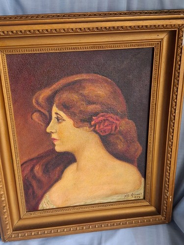 Vintage painting board - painting,