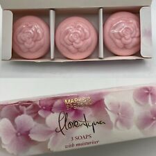 M&S FLORENTYNA SOAP SET - 3 x 75g, RARE discontinued boxed Marks and Spencer