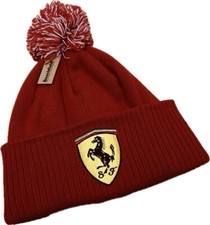 Ferrari bobble hat beechfield - bobble,