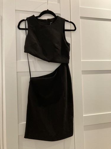 Aqua couture asemetric lbd - aqua,