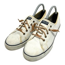 Sperry Top Sider Women Sneakers Shoes Memory Foam Insoles White  Size UK 10 M