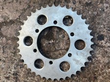 Yamaha XS 500 A, B Spoke Wheel 850.40T Rear Sprocket Steel Silver NOS