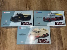 3 LIMITED EDITION CORGI HEAVY
