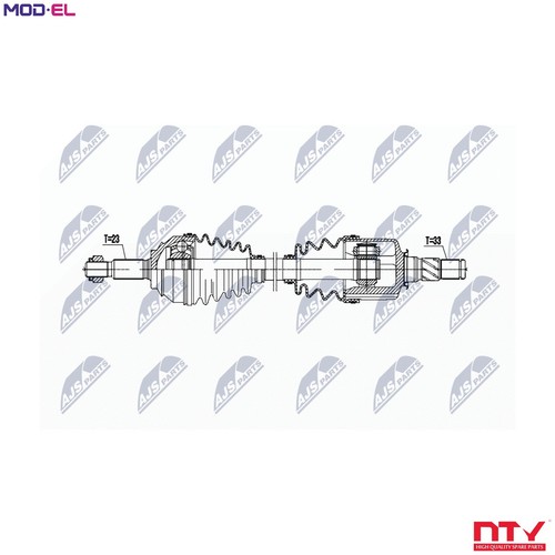 Drive shaft npw 195 - shaft, npw-re-195