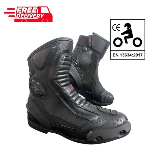 Mens black leather - mens, ce