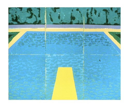 David hockney piscine - david,