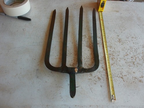 Vintage tine potato fork - potato,