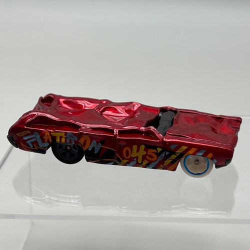 Hot wheels flat iron - iron, red