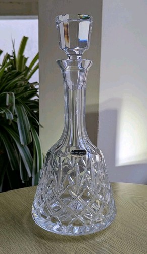 Atlantis crystal bell decanter