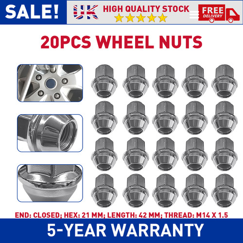 20pcs m14x1 alloy wheel - alloy,