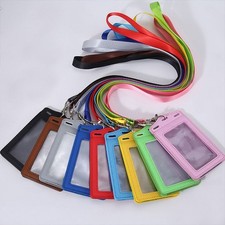 PU Leather Badge Holder  for