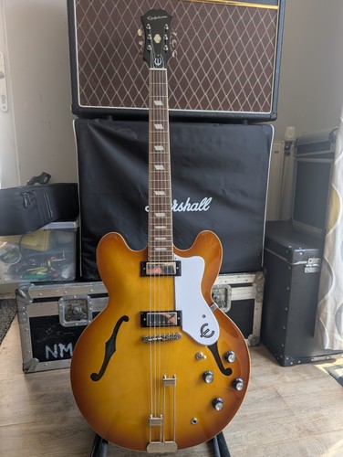 Epiphone riviera royal - riviera, tan