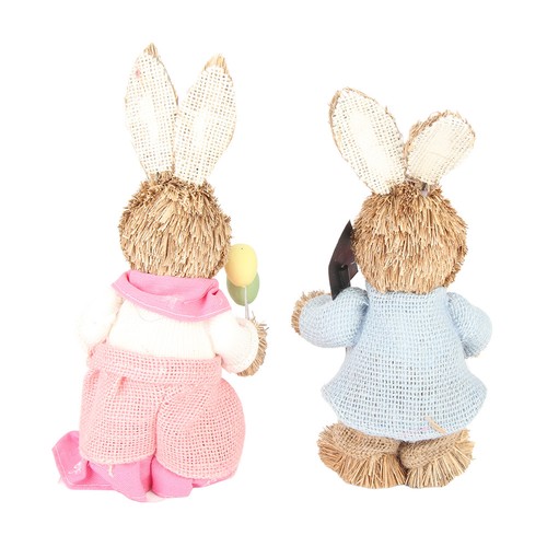 2pcs easter bunny - easter, ornament