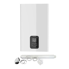 NEW Ariston Next Evo X 16 NG Water Heater With Horizontal Flue 3632725 White