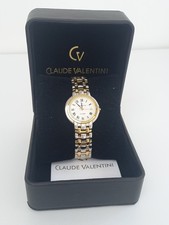 Mens/Ladies Claude Valentini La-Zoér Wristwatch. Fully Working. Boxed.