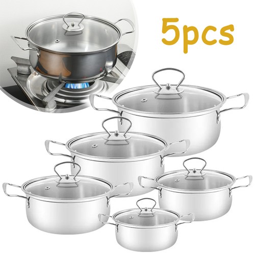 Piece stainless steel stock - 5-piece,