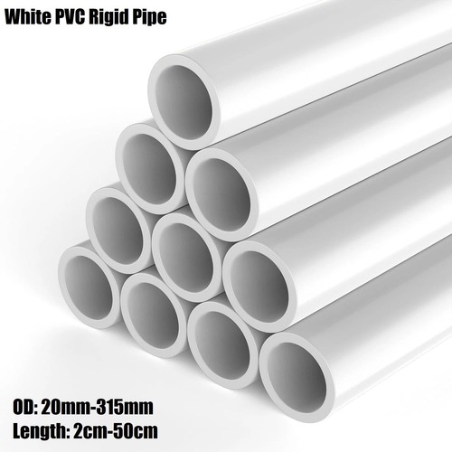 White pvc round rigid tube - pvc,